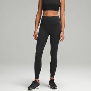 wunder train high rise tight 28” lulu lemon leggings size 2.